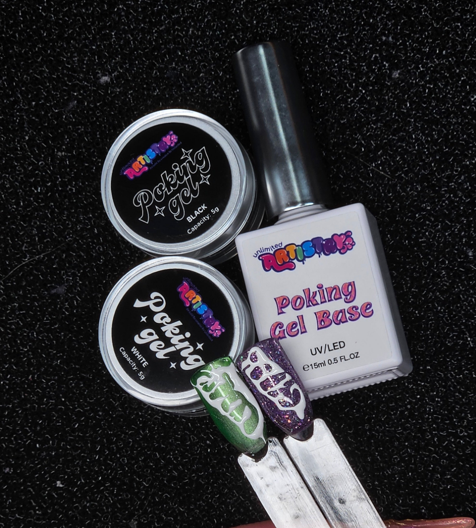 Poking Gel Set | Black & White