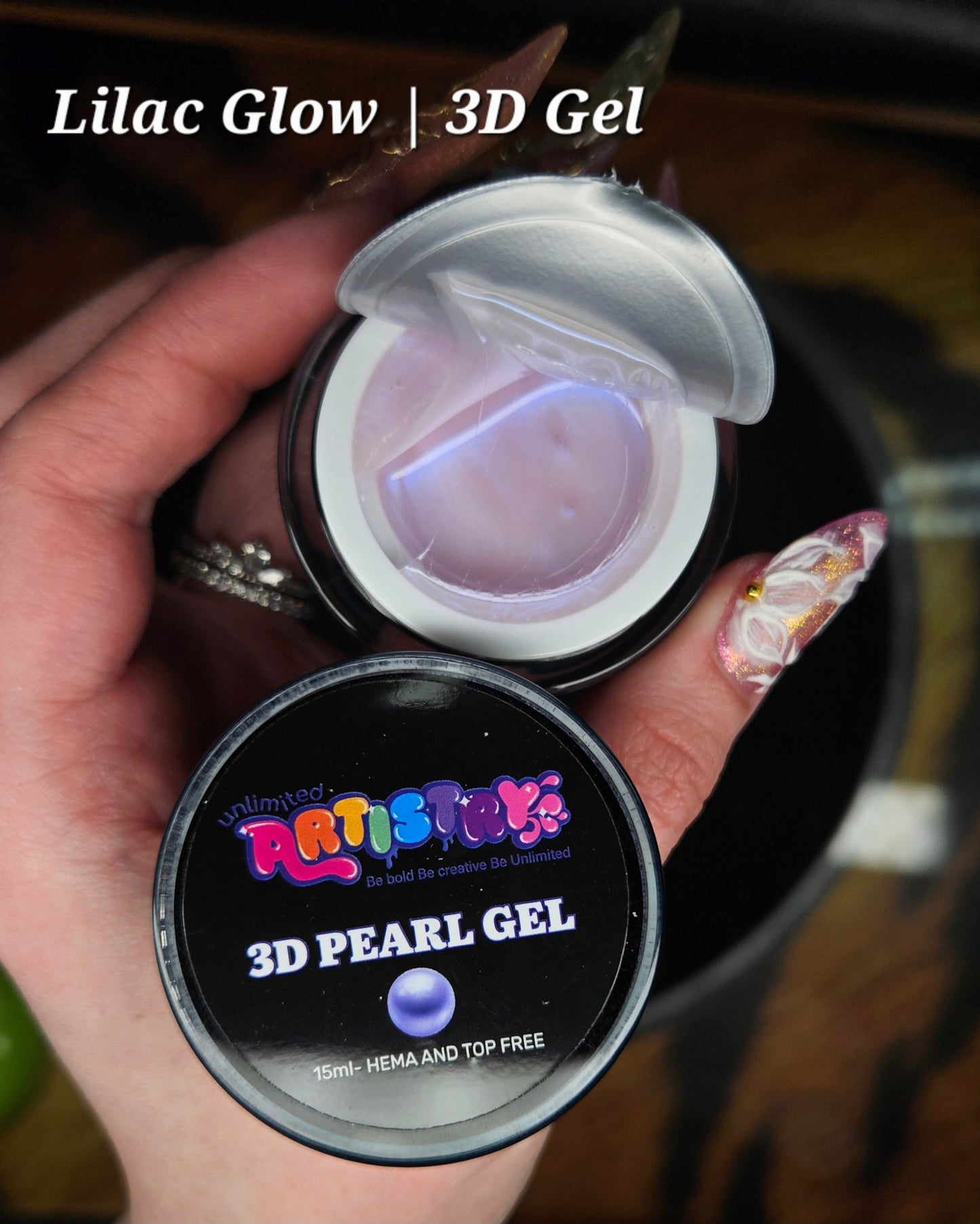 3D Gummy Gel | Lilac Glow