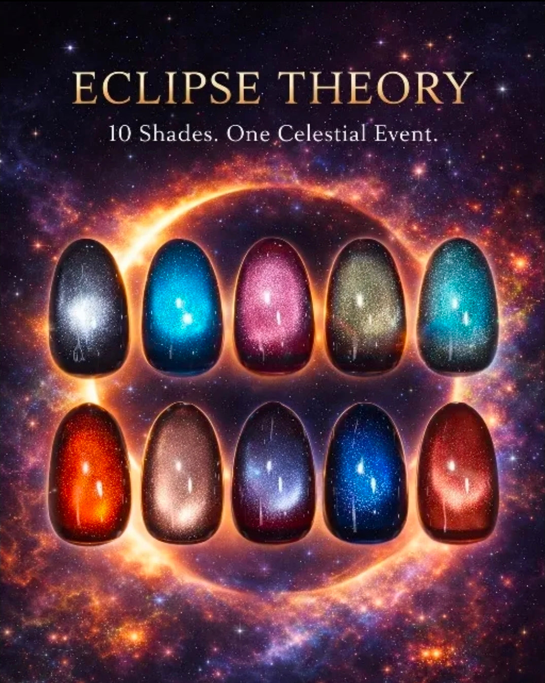 ECLIPSE THEORY | 10pc Cateye Collection $14.50 individually