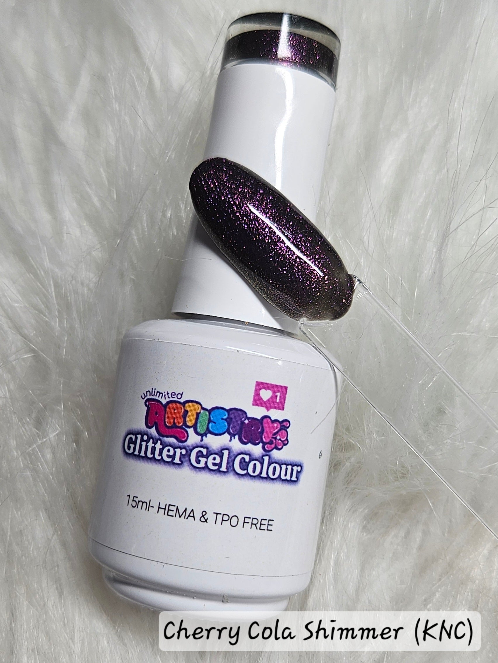Cherry Cola Shimmer | KNC Gel Polish