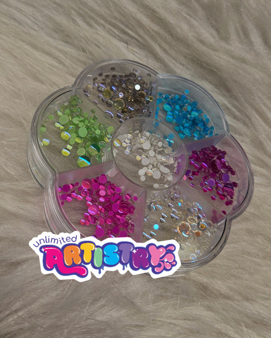NEON glass beads