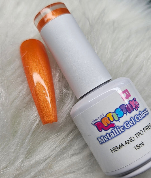 Fanta Crush 005 | Metallic Gel polish