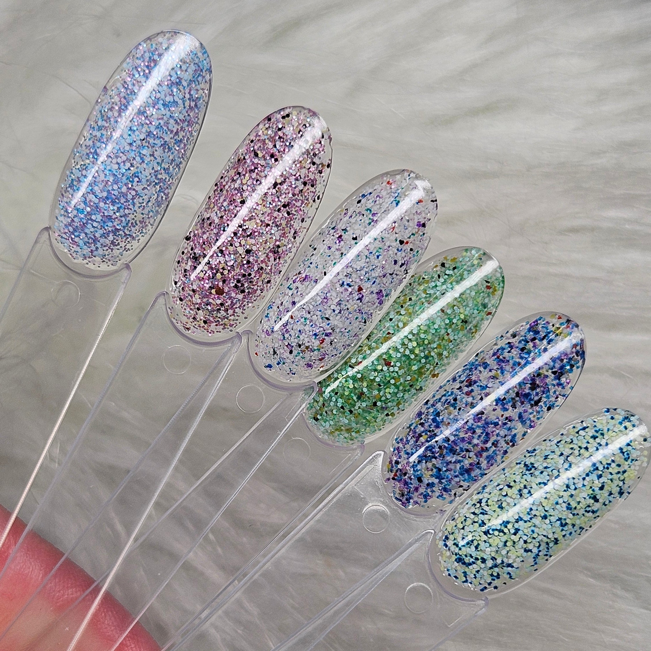 Woolen Glitter Gel Polishes | 12pc