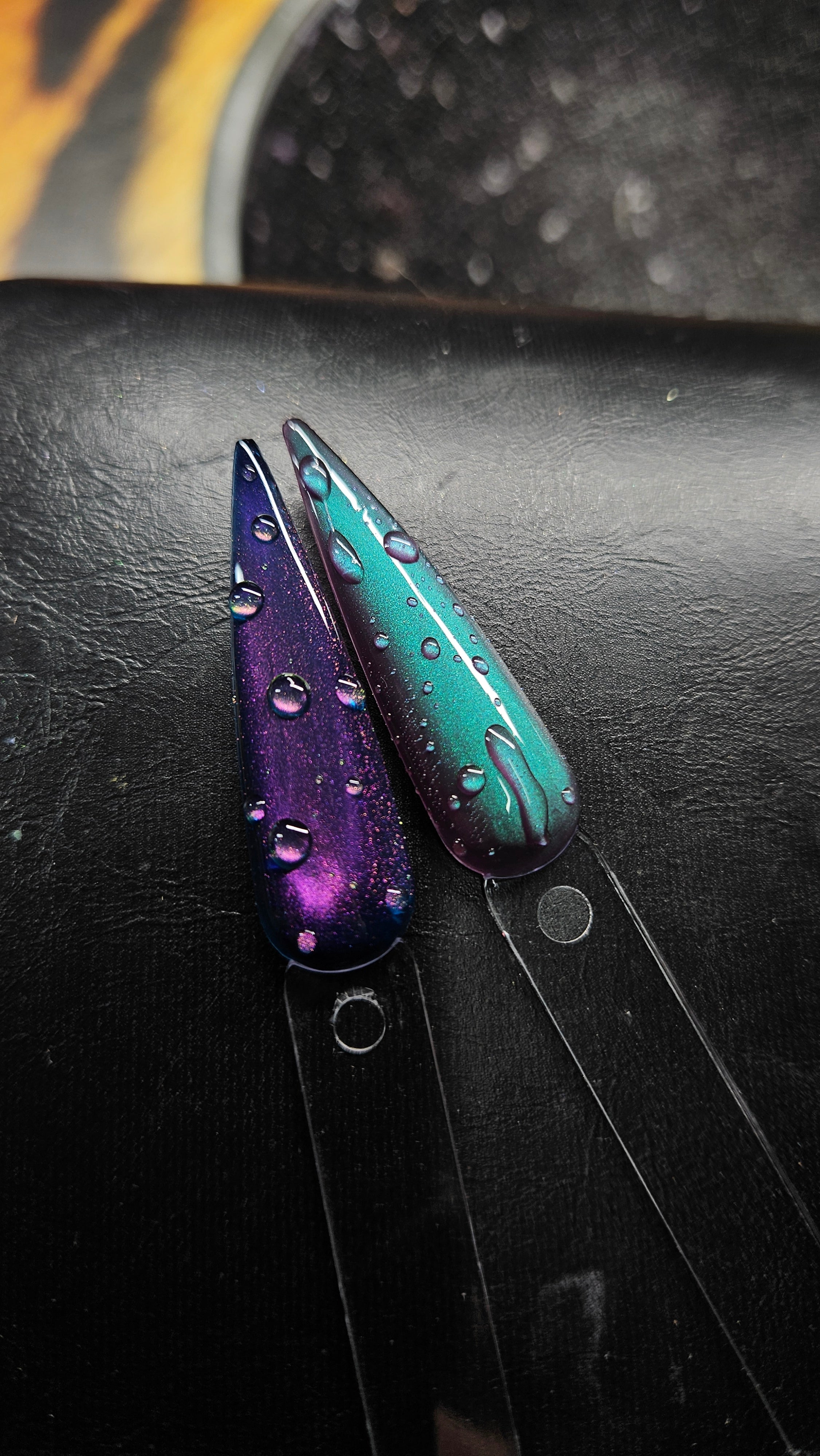 CLEAR Water Drops Top Coat | 2pc set