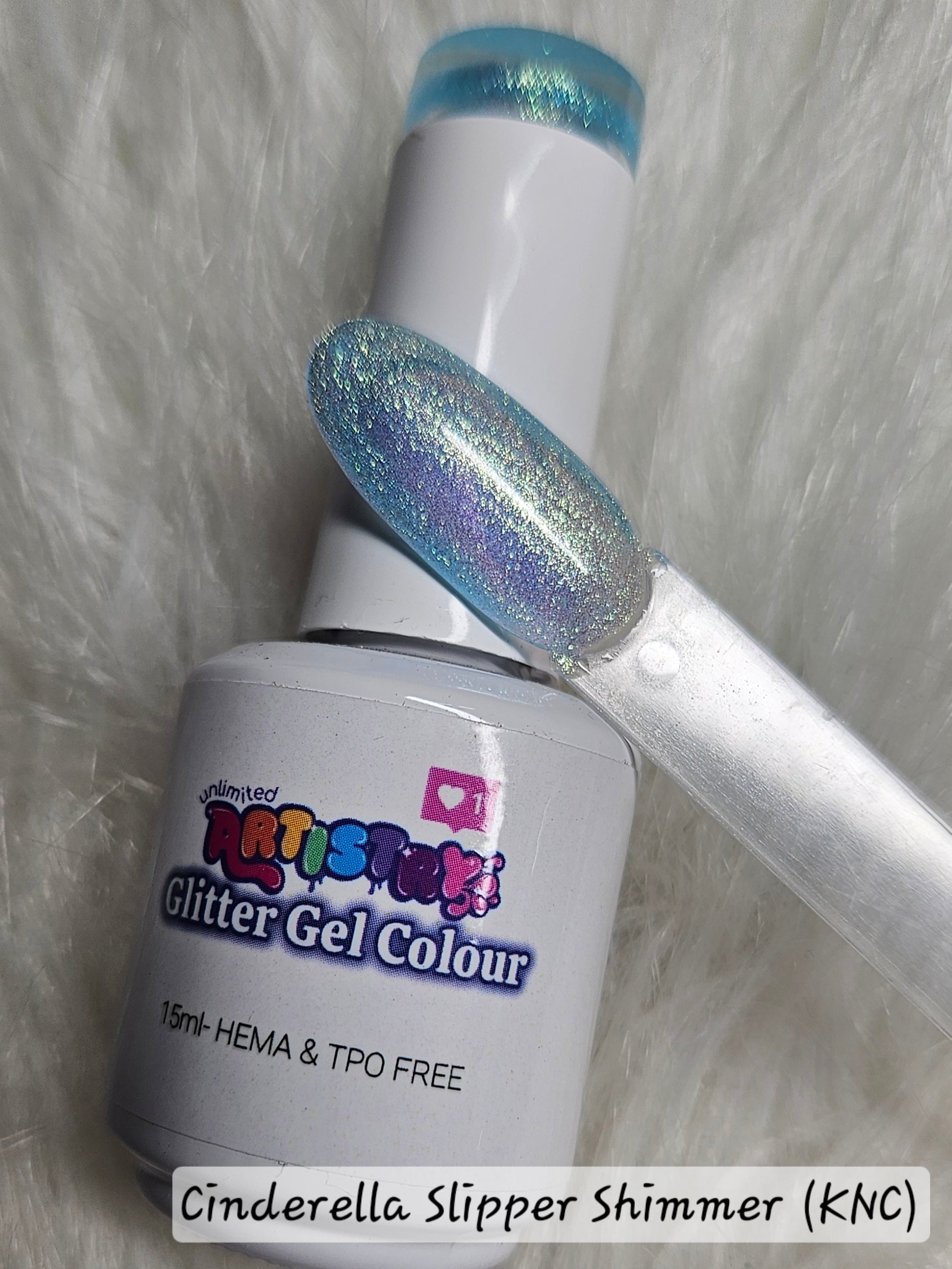 Cinderella Slippers- Shimmer | KNC Gel Polish
