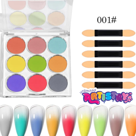 Unlimited pressed Pigment palette | 001