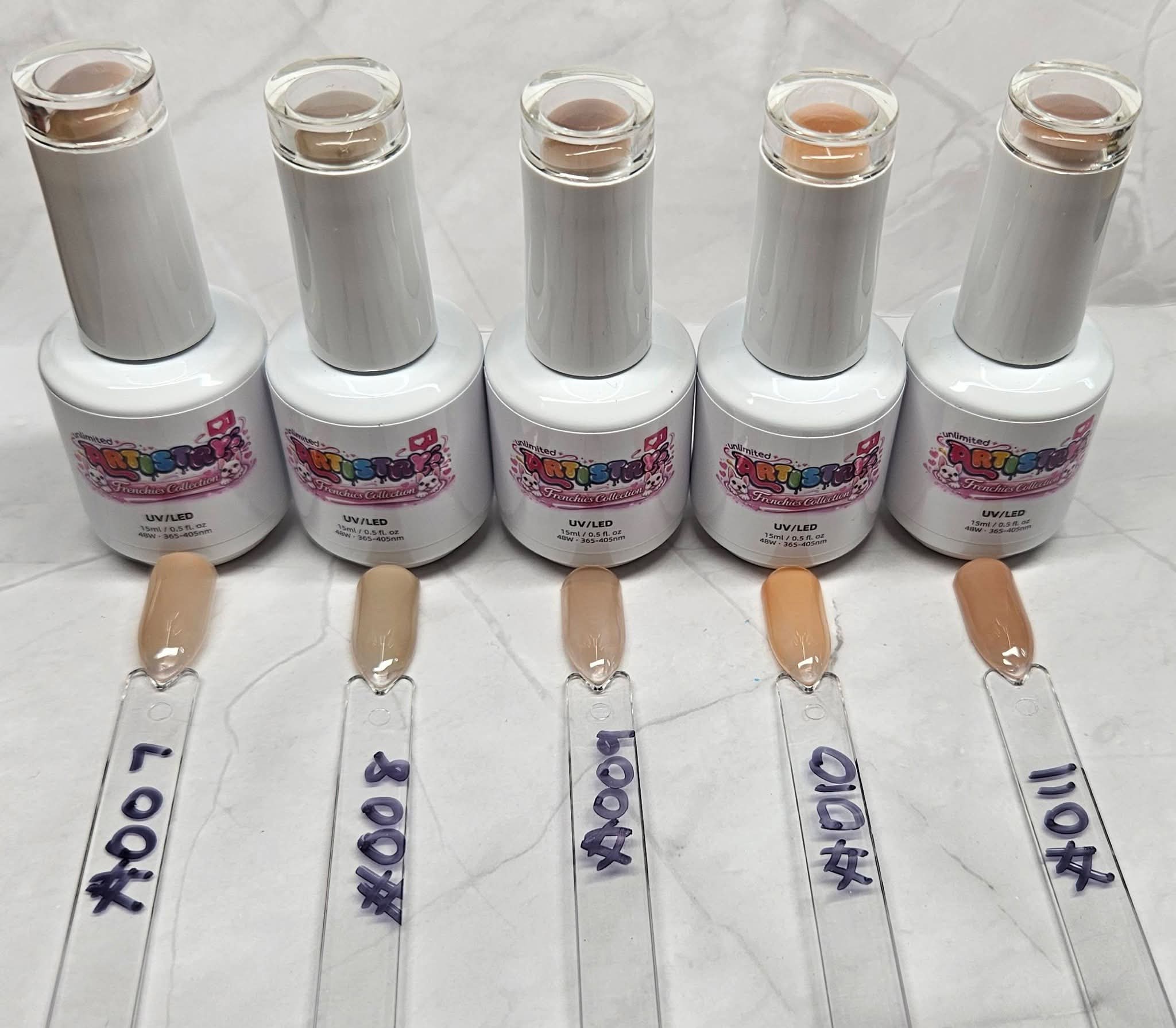 Frenchies Collection – Gel Polish Series 10pc