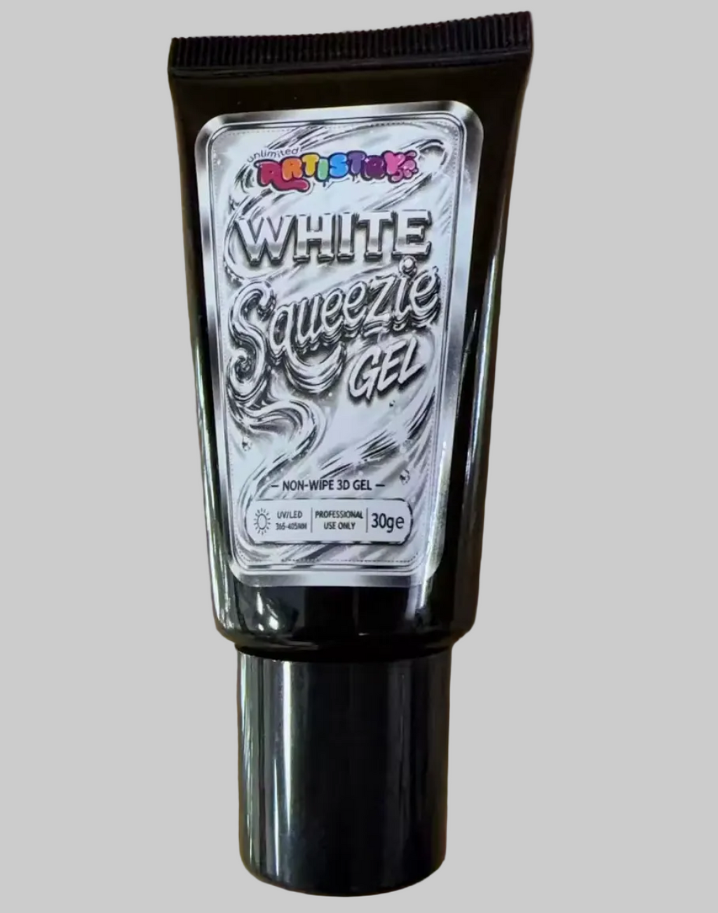 WHITE NON-WIPE 3D GEL | 30g •Squeezie Gel