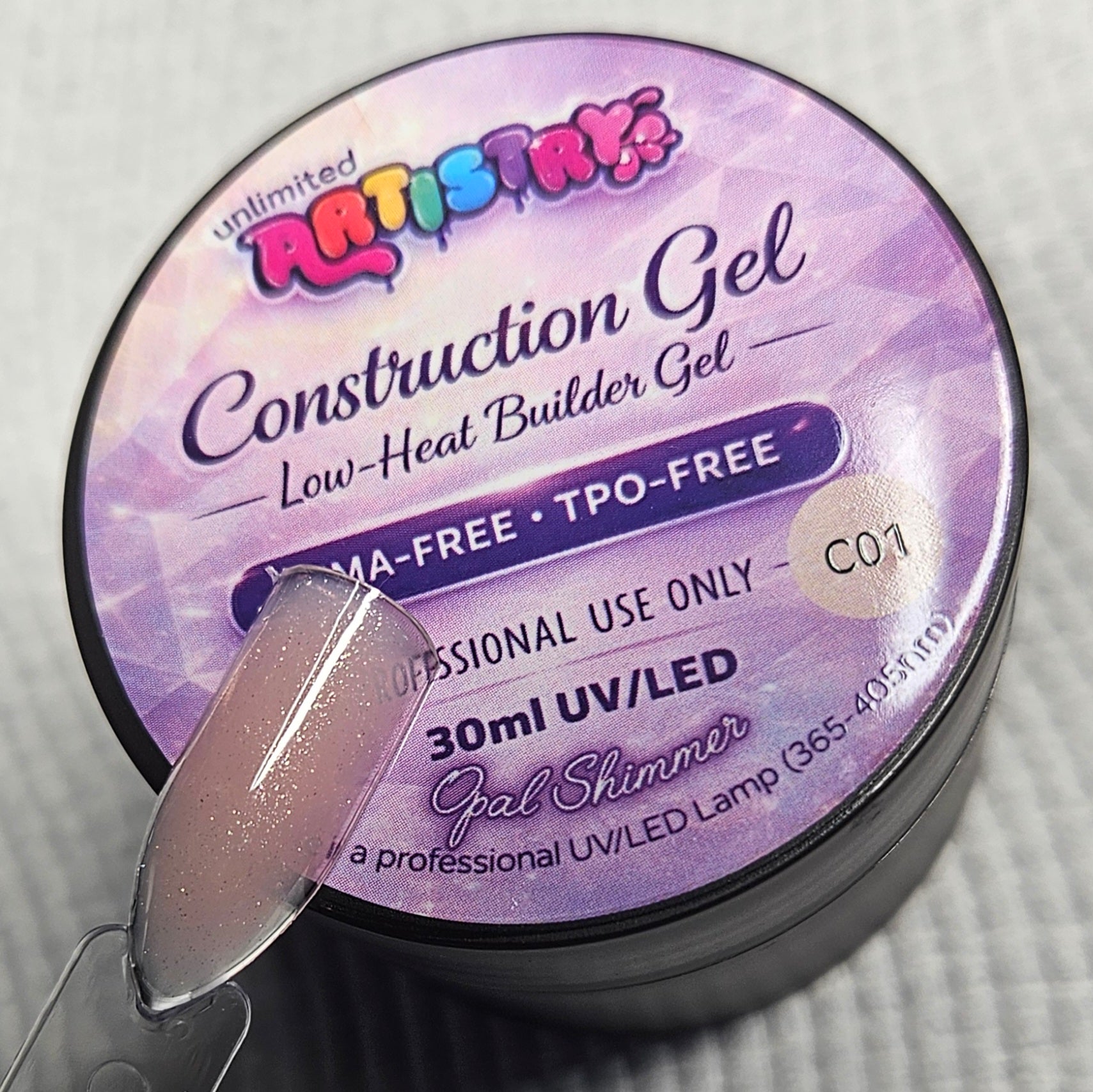 OPAL SHIMMER C01 | Construction Gel 30ml
