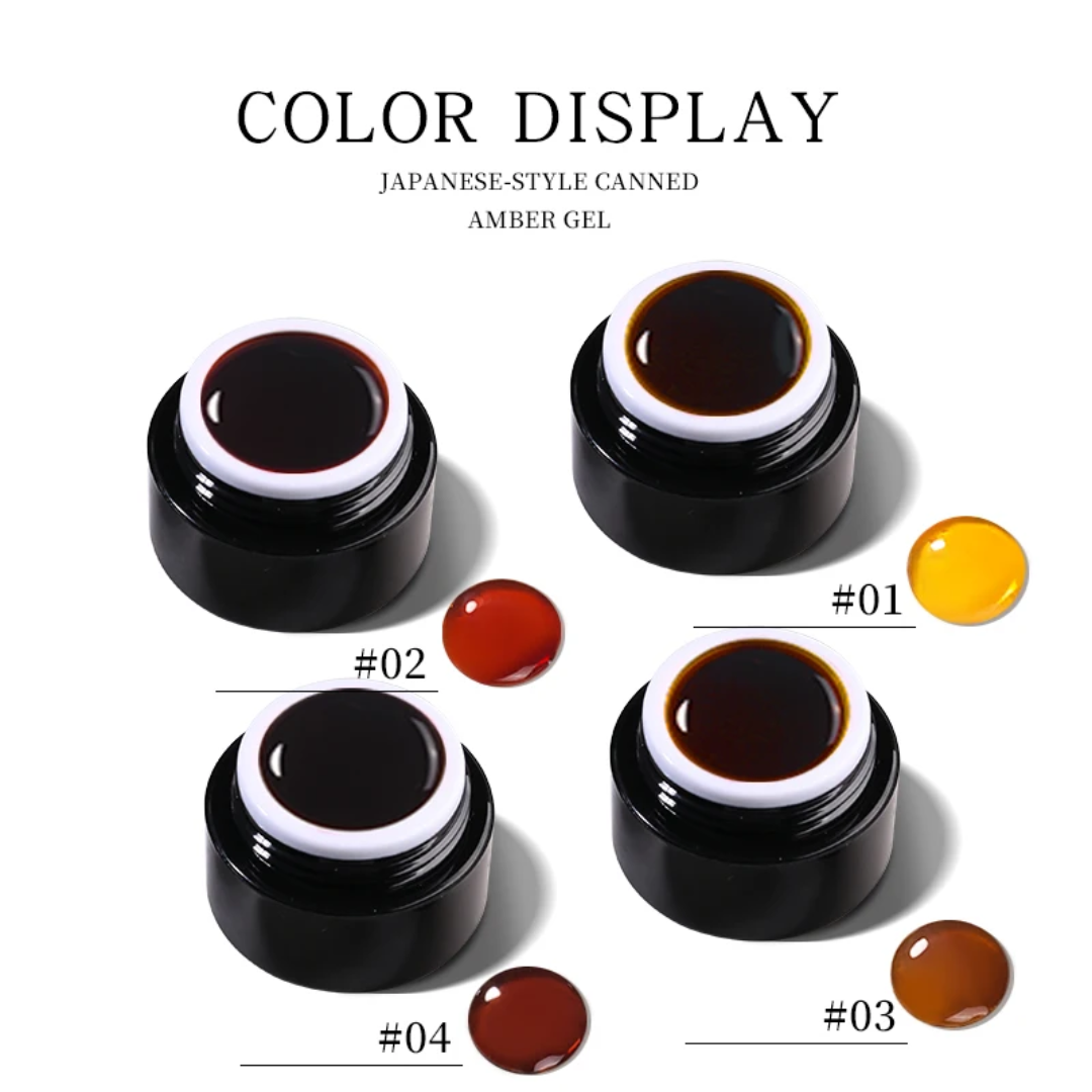 Amber Gels | 4pc