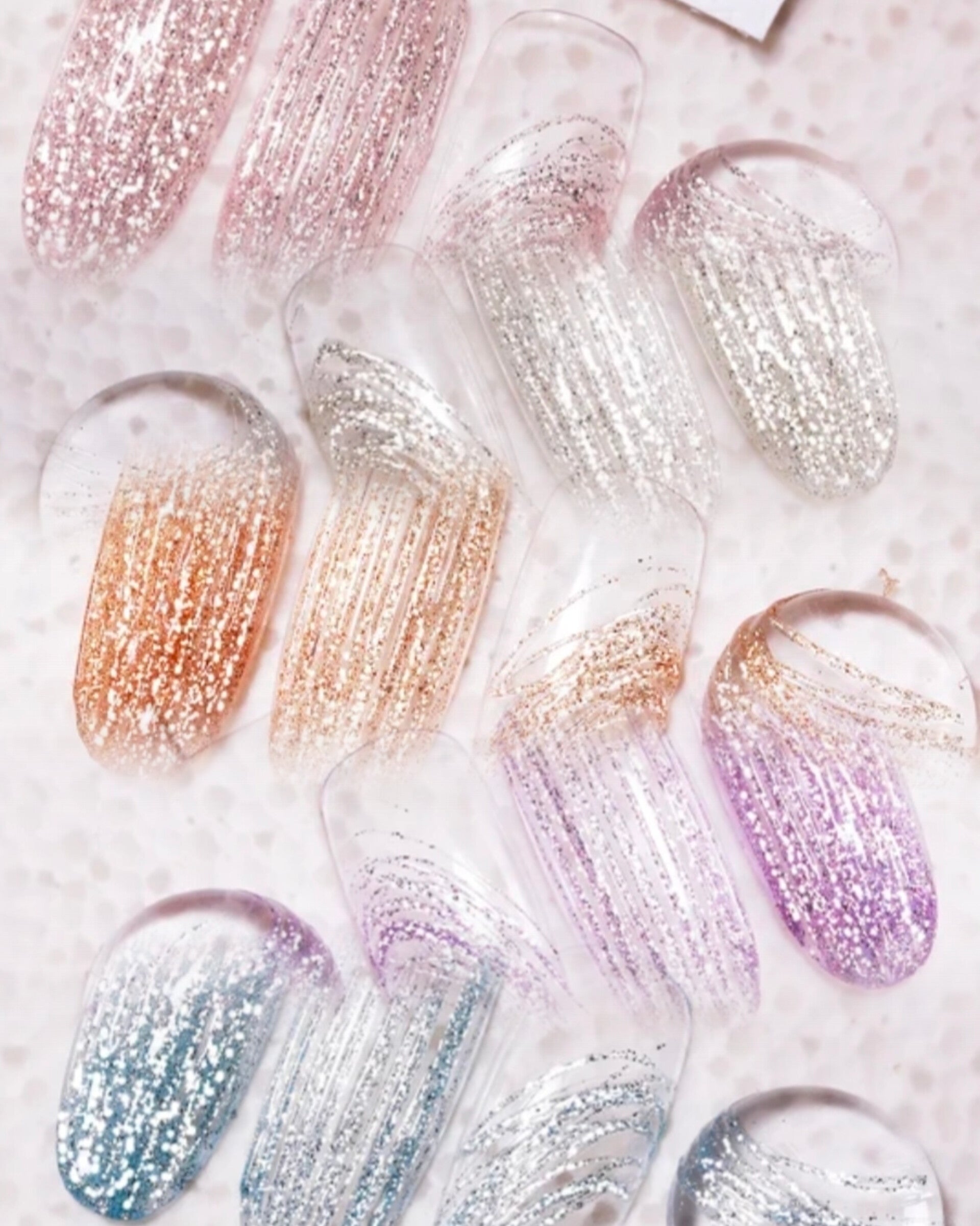 GLITTER SPIDER GELS | 5pc Collection 5g - $11.50 individually.