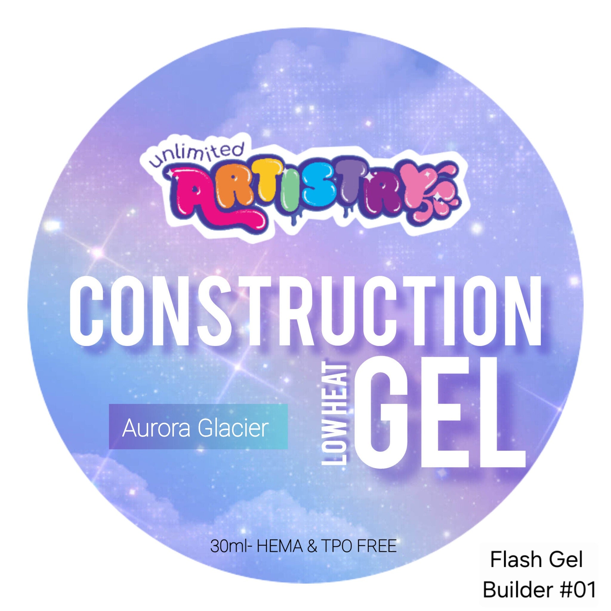 Aurora Glacier | Construction Gel 30ml