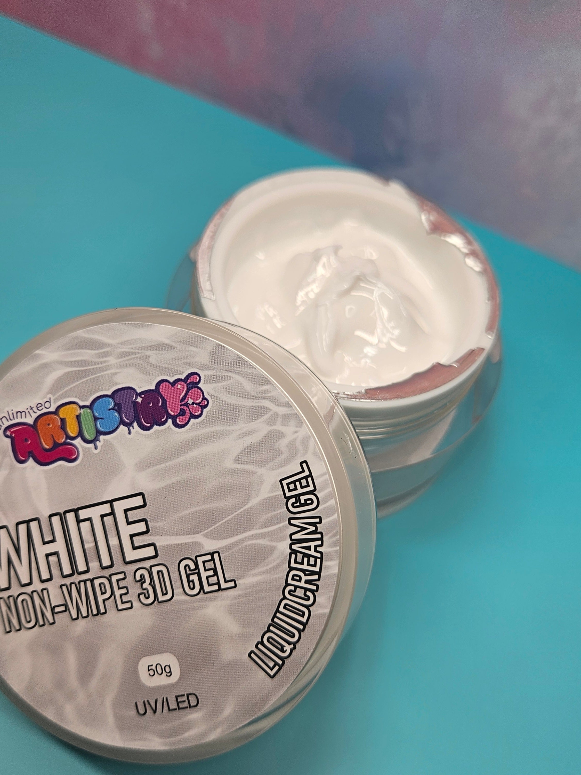 WHITE NON-WIPE 3D GEL | 50g