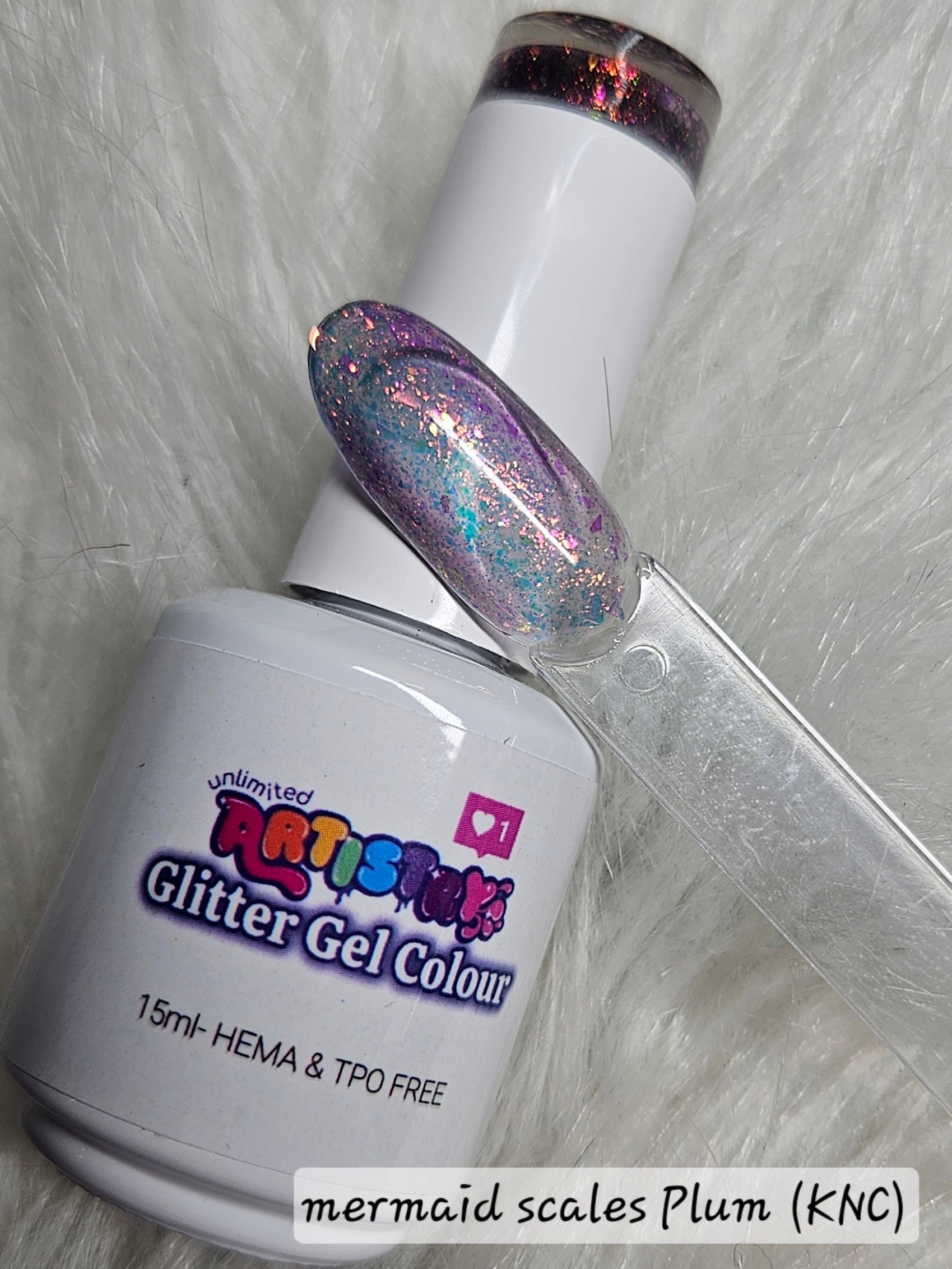 Mermaid Scales Plum | KNC Gel Polish