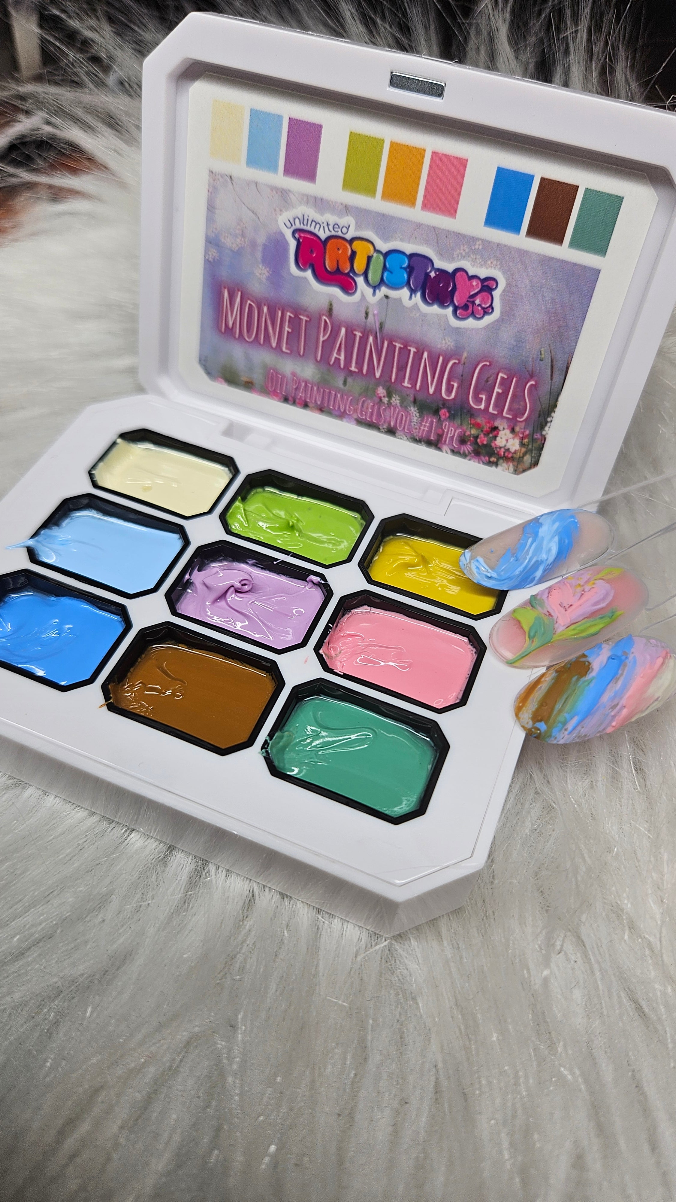 Monet Painting Gel | 9pc palette