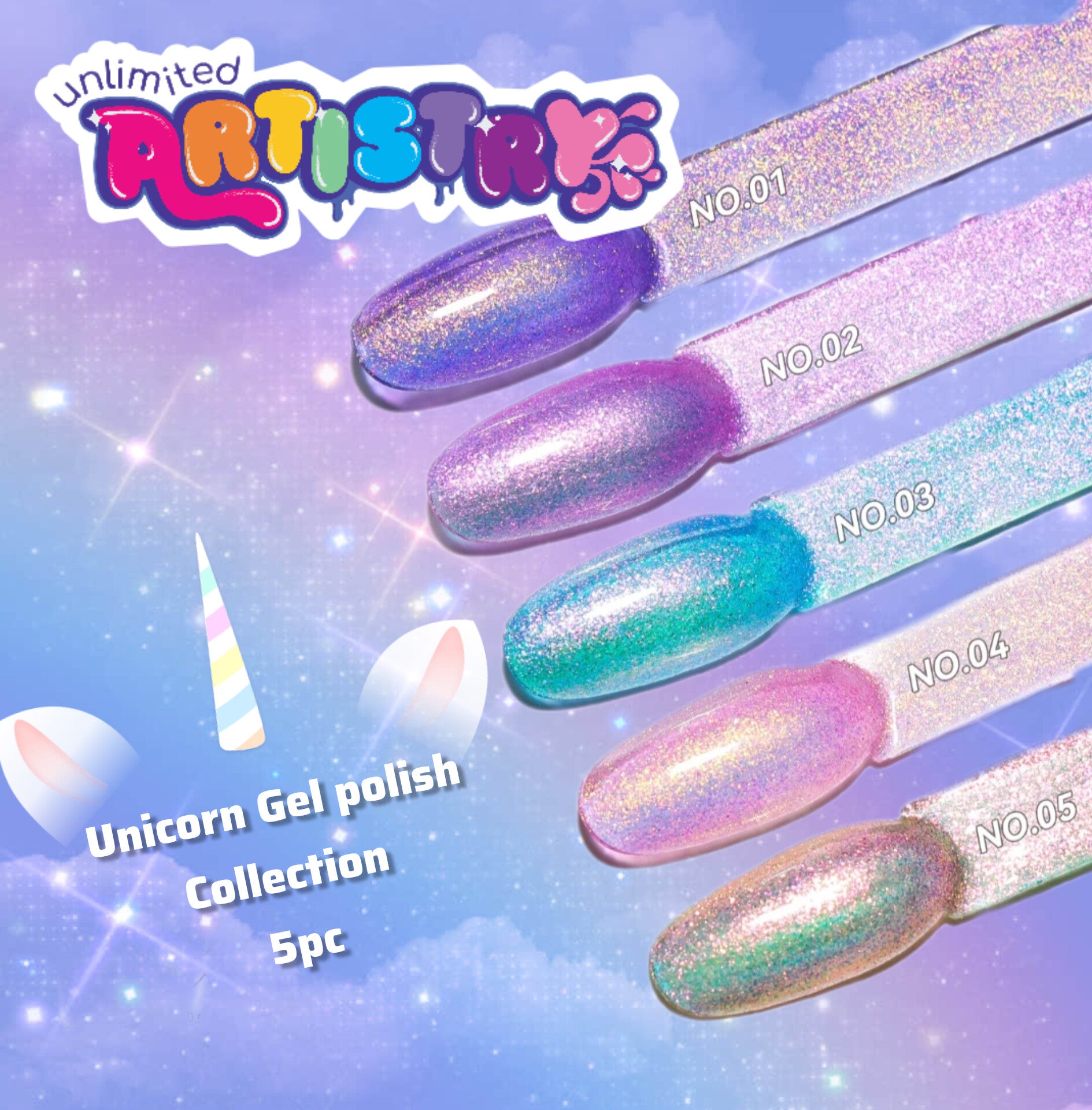 Unicorn Collection | 5pc