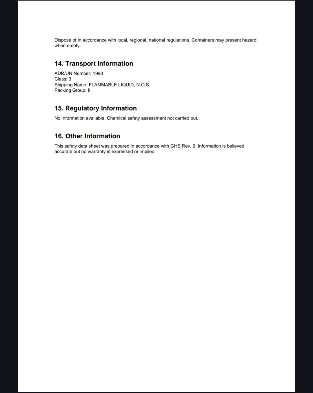Acrylic Monomer | 500ml Peach