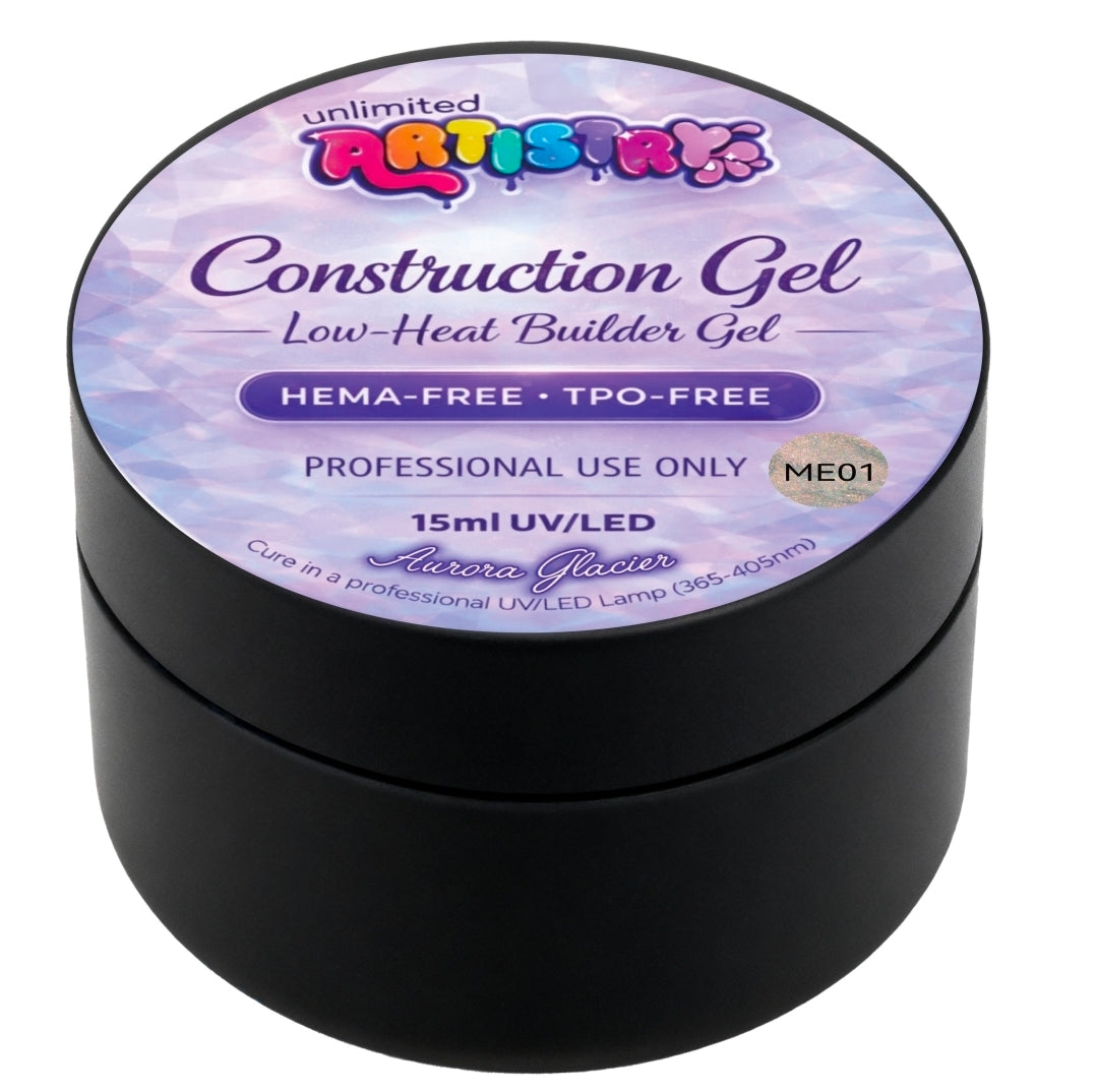 Aurora Glacier ME01 | Construction Gel 15ml