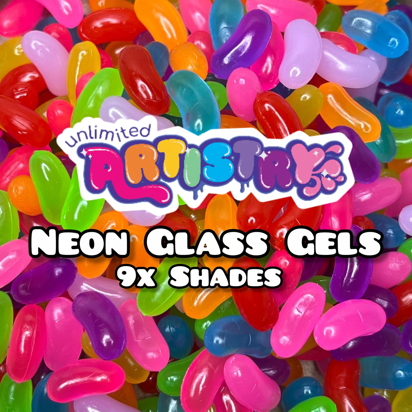 Neon Glass | 9pc palette