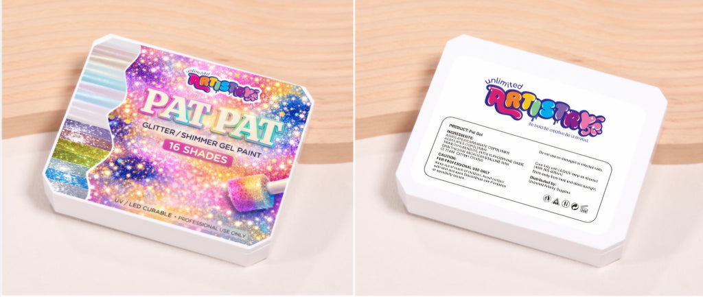 Unlimited Glitter/Shimmer pallete | 16 Colours ~ Only available at Unlimited Artistry Supplies!!
