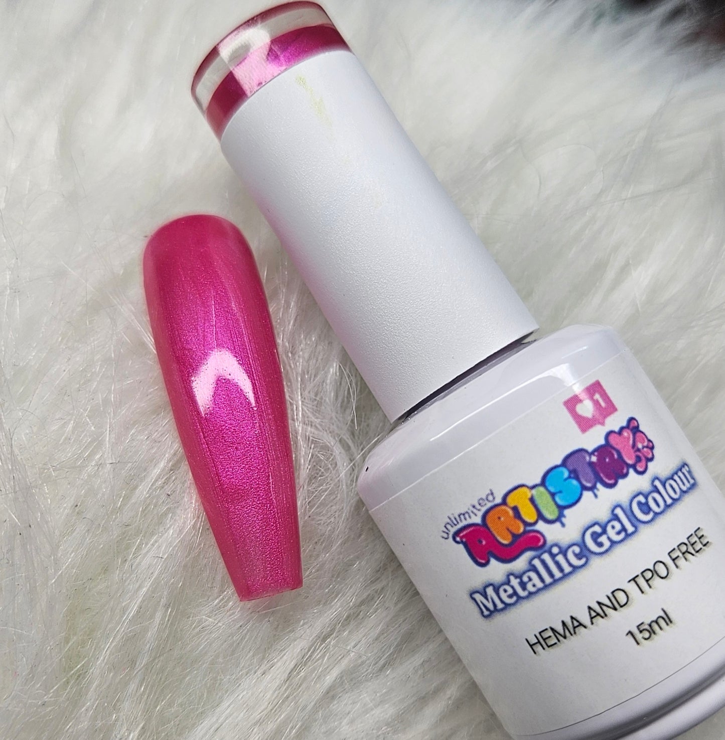 Metallic Barbie 015 | Metallic Gel polish