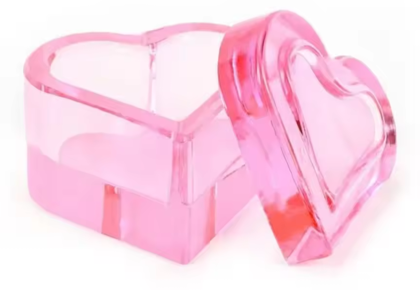 LOVE DAPPEN DISH-PINK