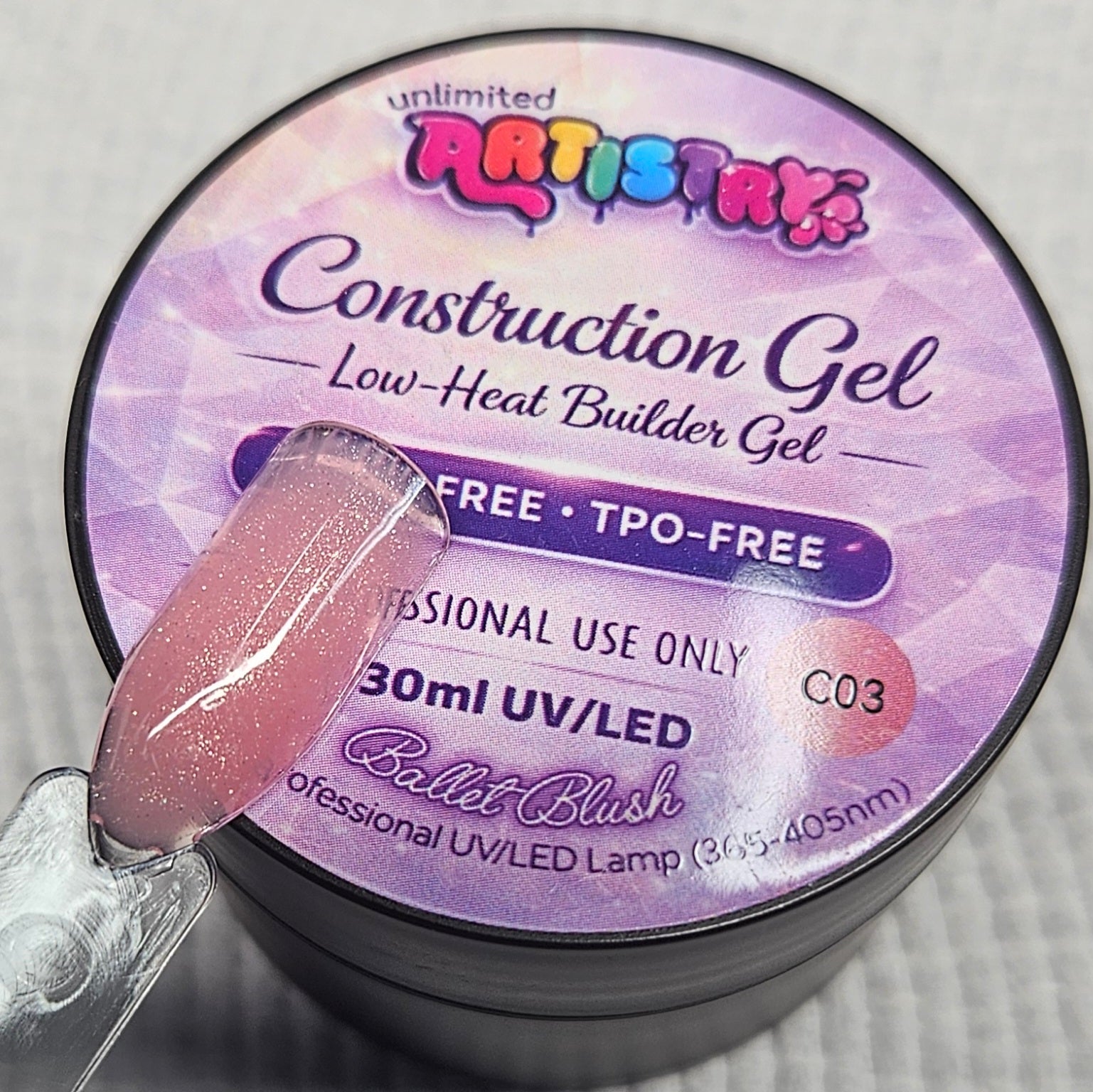 BALLET BLUSH C03 | Construction Gel 30ml