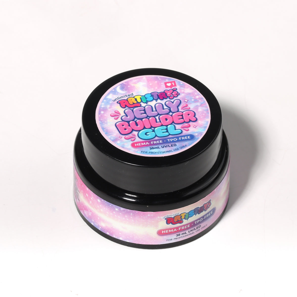 Jelly Builder Gel | Soft Pink: HEMA-FREE  • TPO-FREE