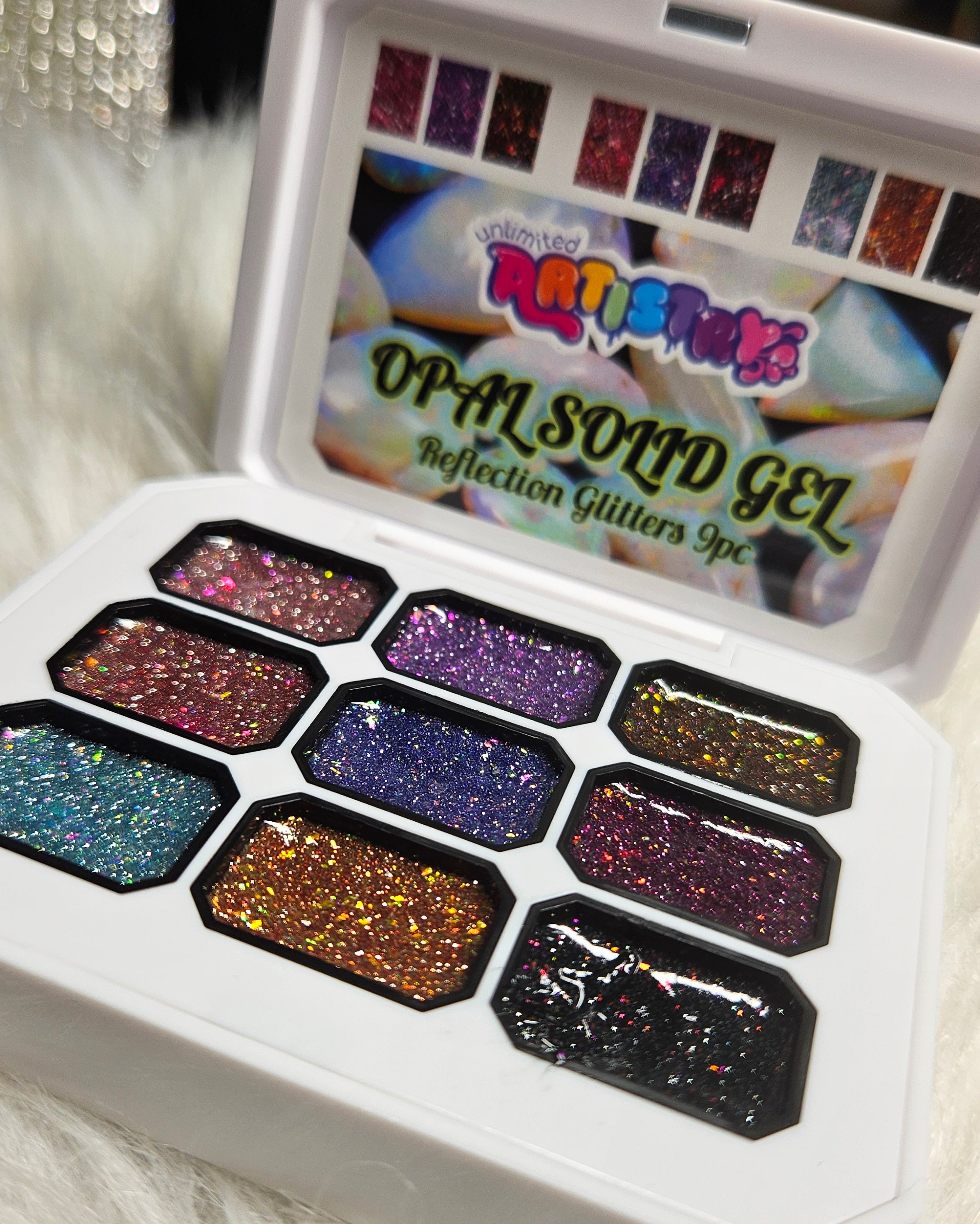 Opal Solid Gel | 9pc palette