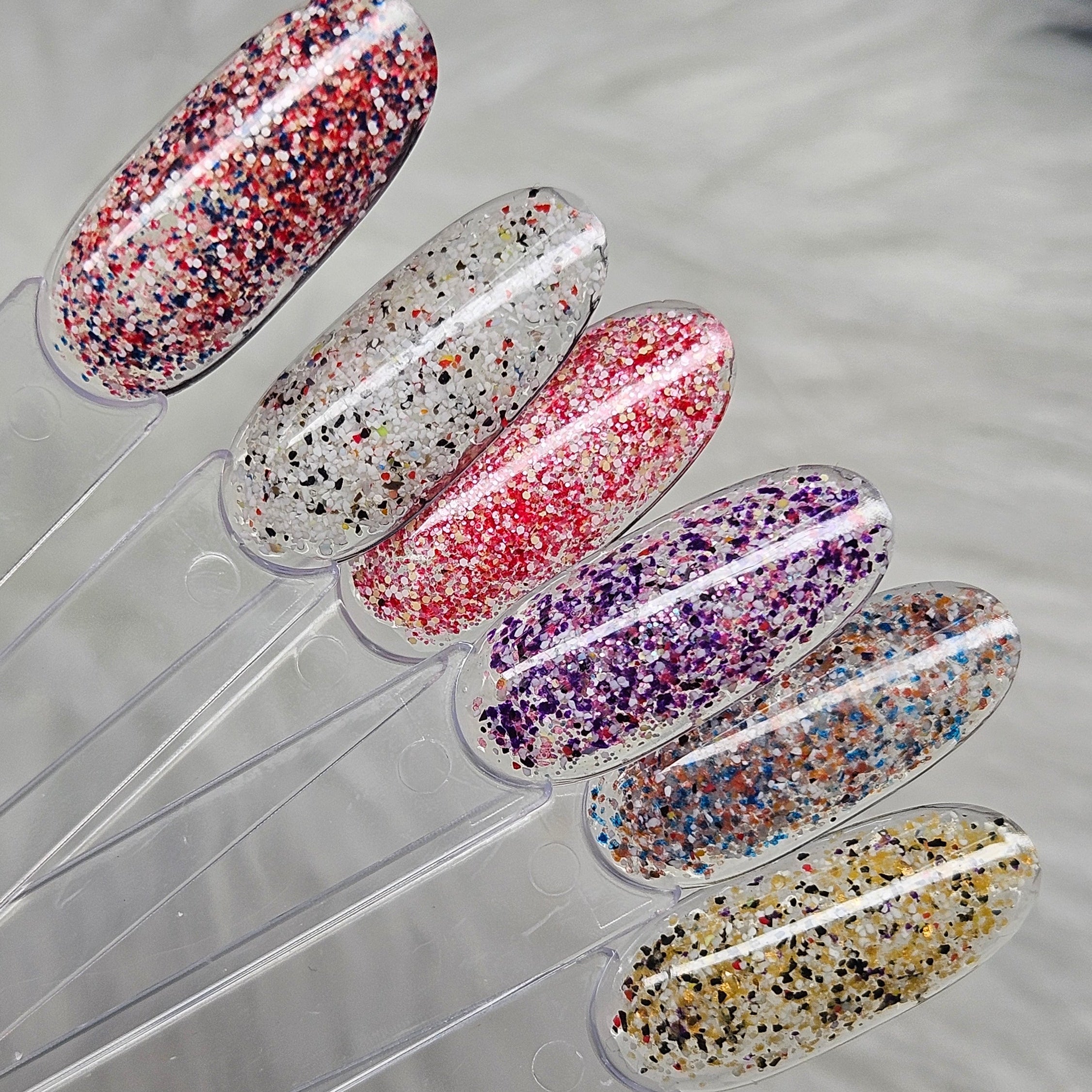 Woolen Glitter Gel Polishes | 12pc