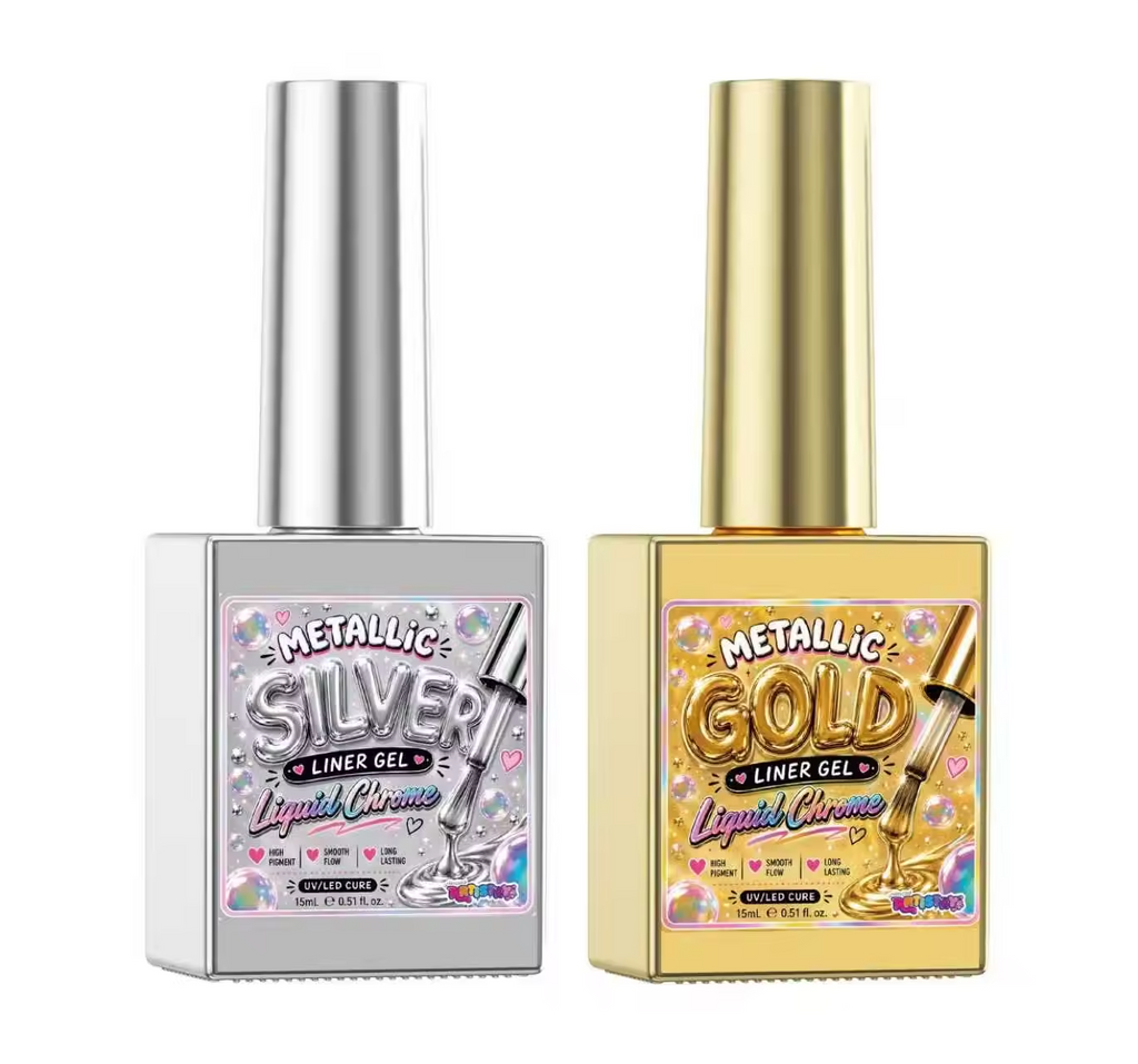 Liquid Chrome Liner | Silver