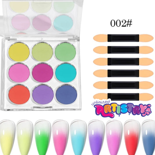 Unlimited pressed Pigment palette | 002