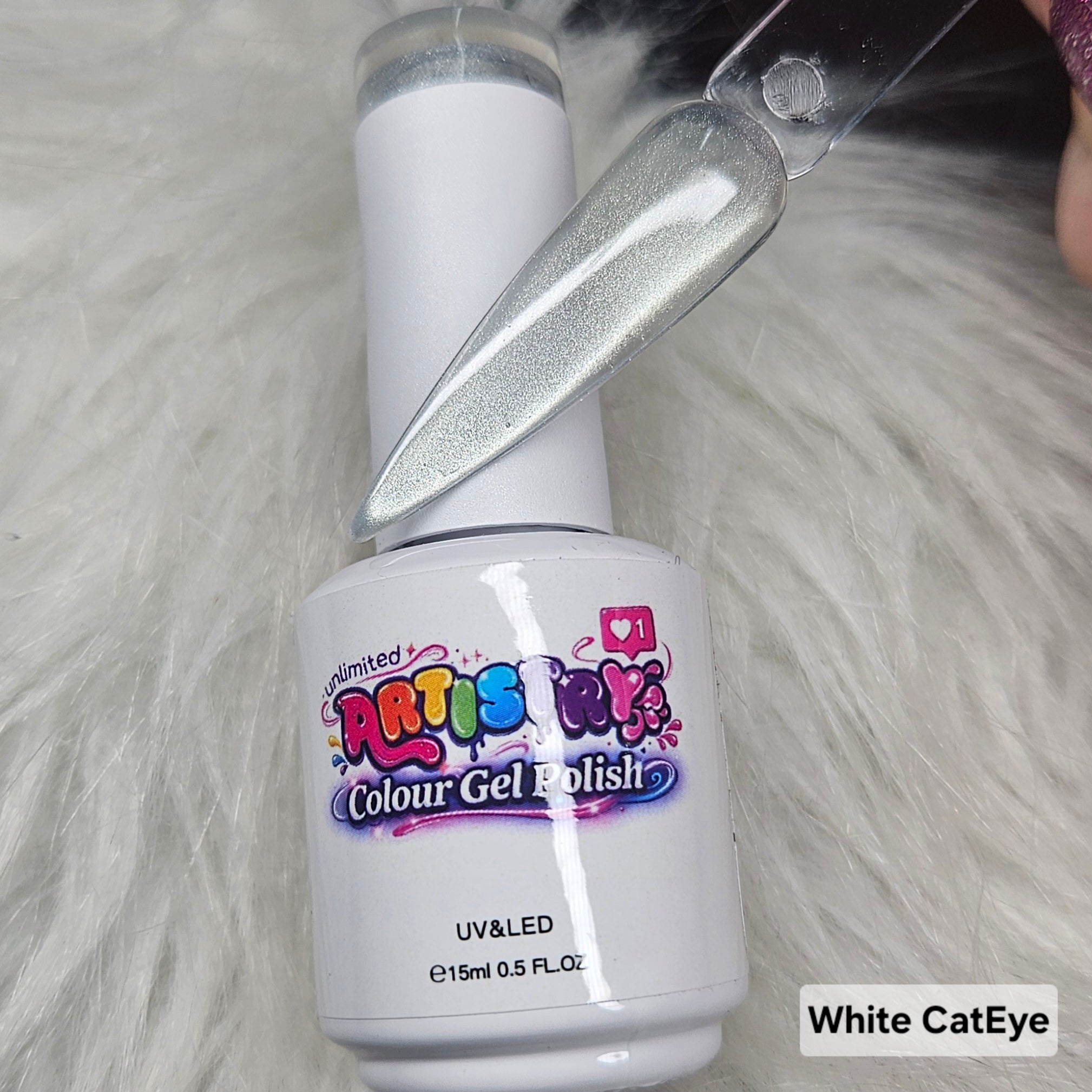 White | Cat-eye
