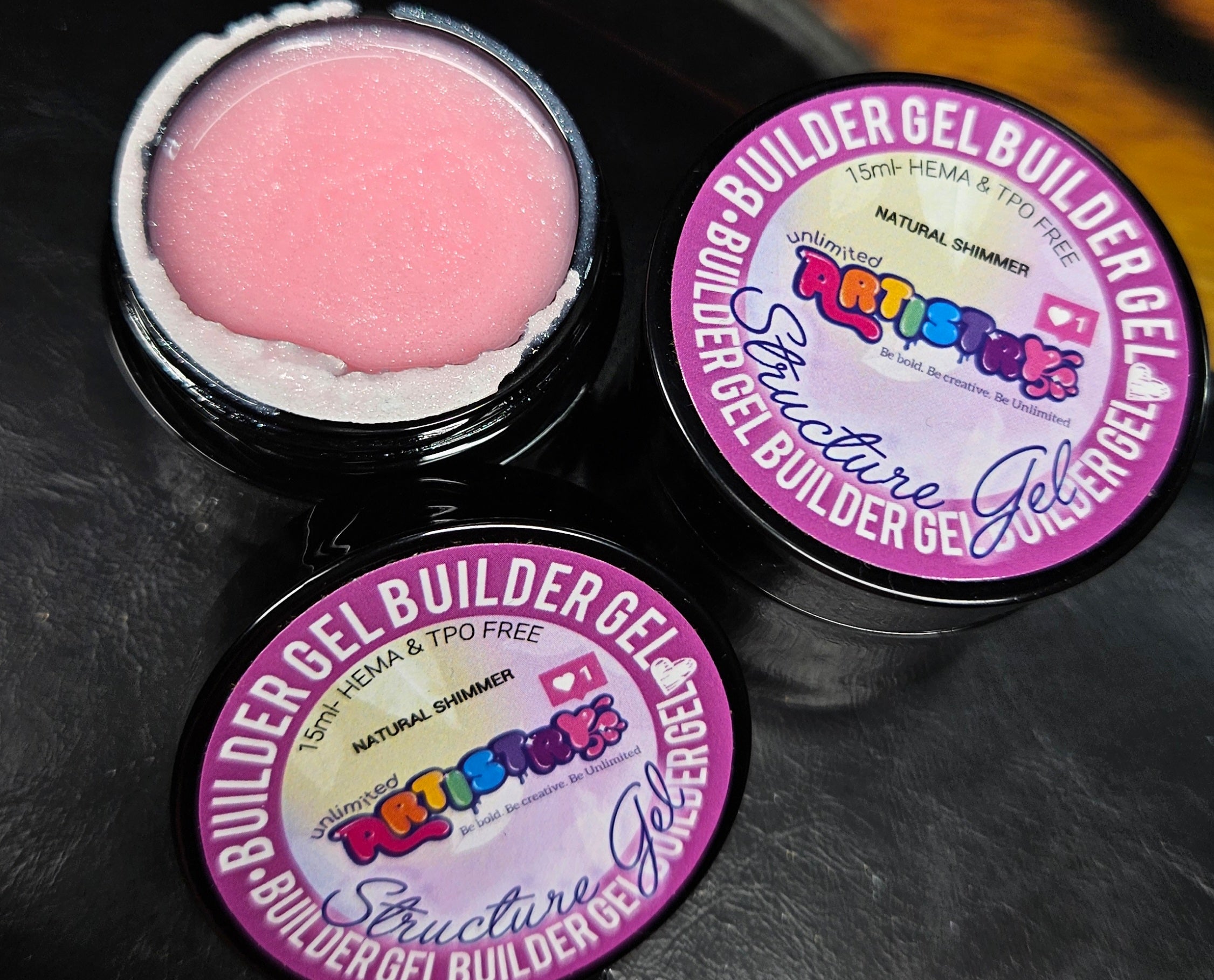 NATURAL SHIMMER Structure Gel A89-03 15ml jar