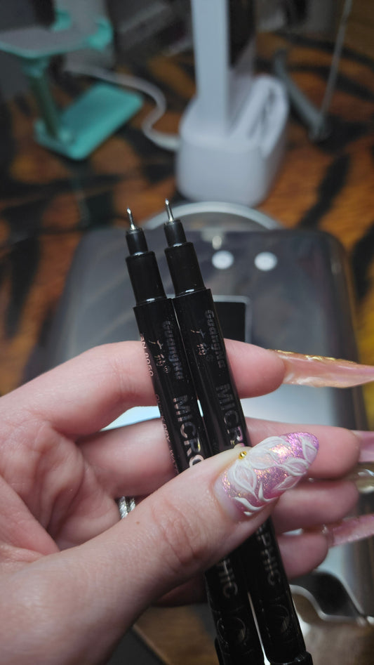 Micron Graphic Pens | 2pc BLACK