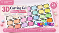 3D Carving Gel Artistry Palattes | Pastels