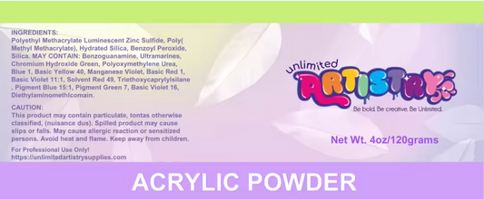 Acrylic Powder 4oz/120gm