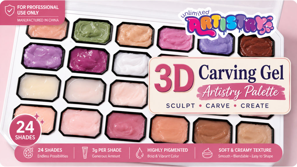 3D Carving Gel Artistry Palattes | Neutral