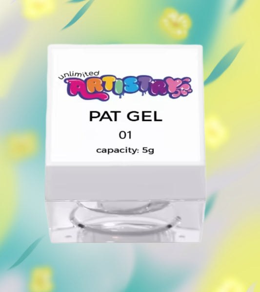 Pat Gel White & Black | 2pc