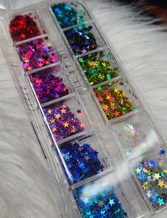 Mini stars sequins | 12 grid